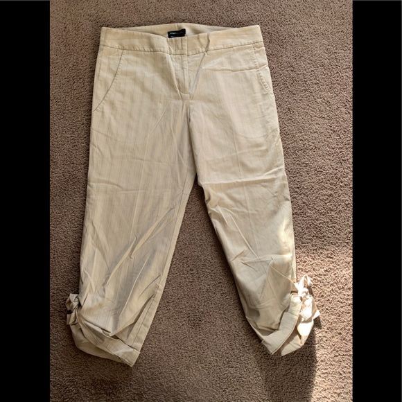 BCBG Maxazria crop cargo style pants - Picture 1 of 8